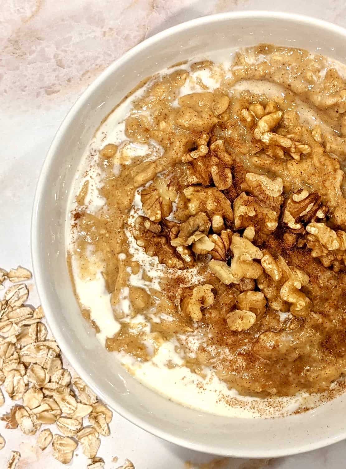 pumpkin spice oatmeal