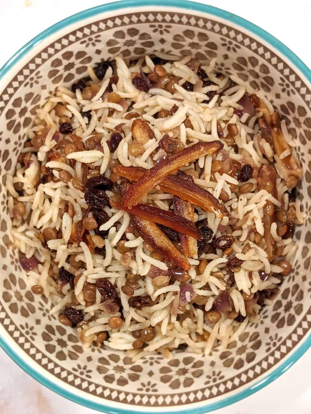 middle eastern rice pilaf