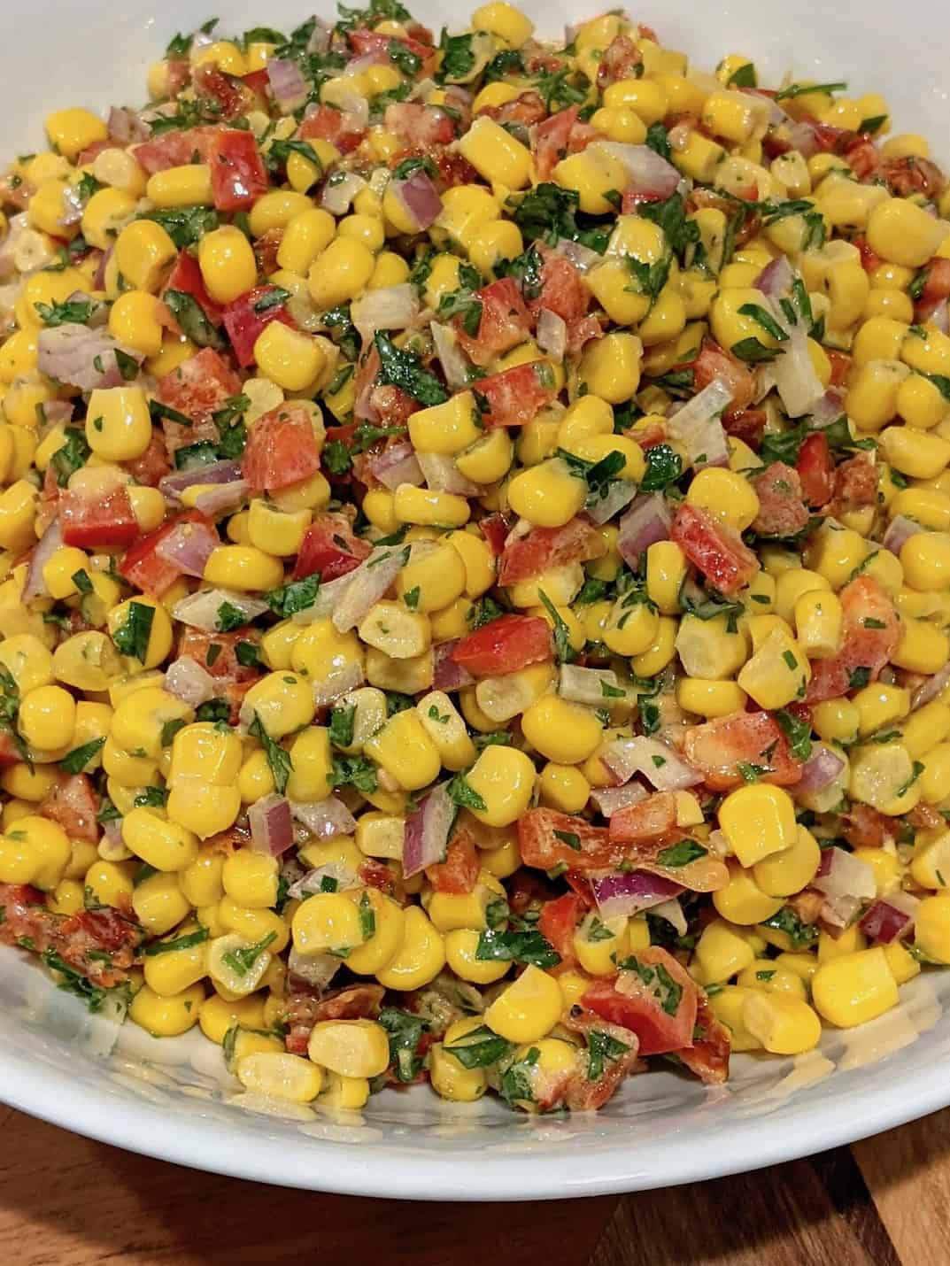 creamy corn salad