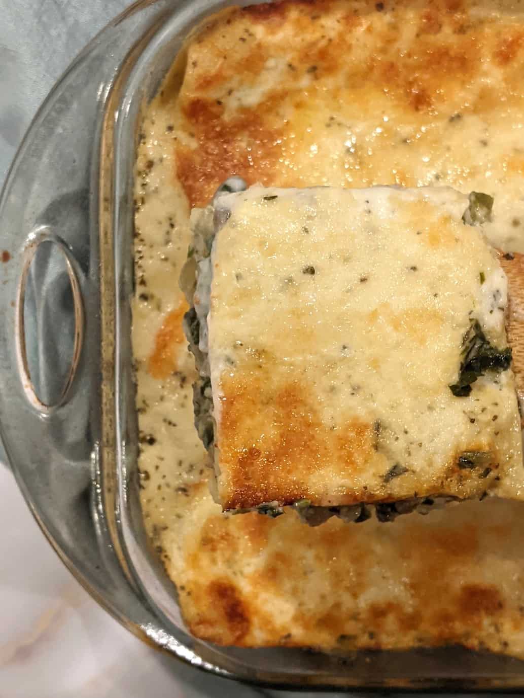 creamy lasagna