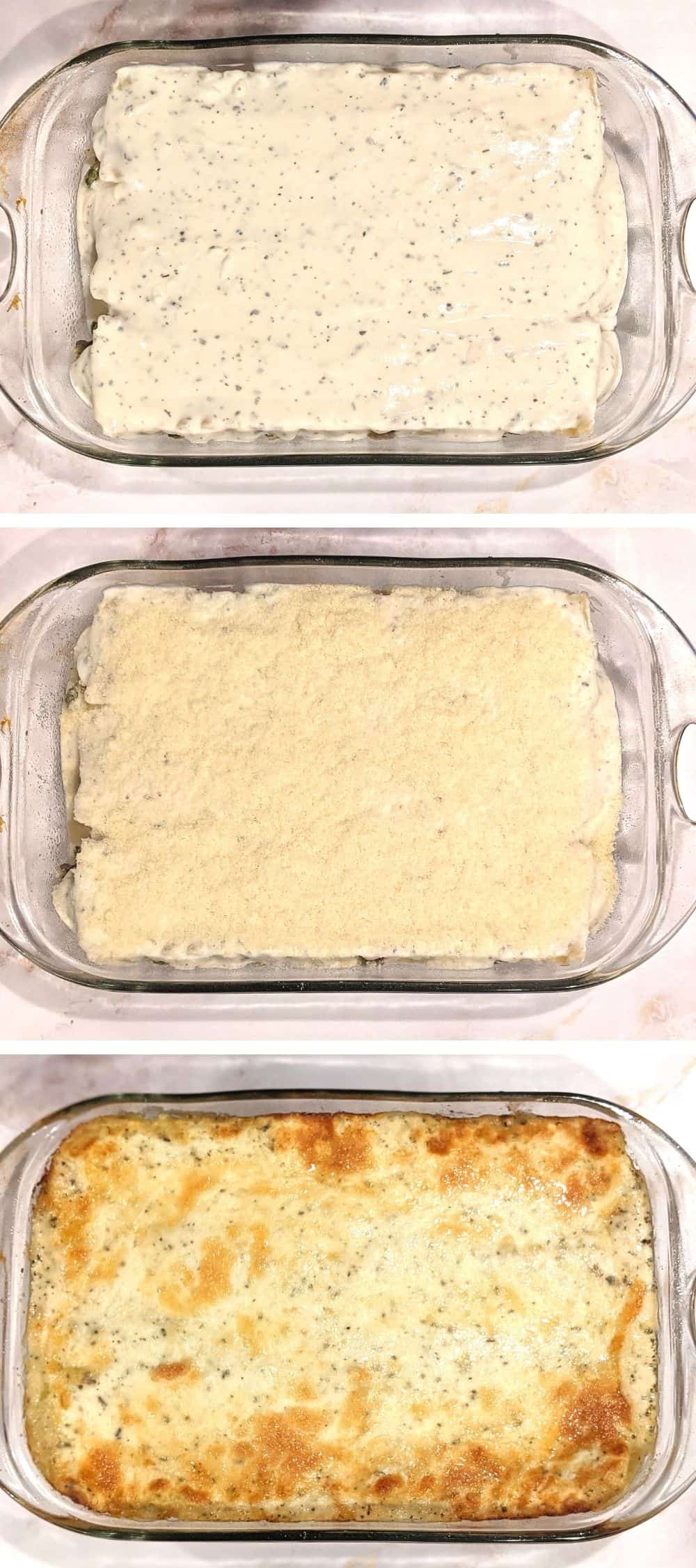 mushroom and spinach lasagna