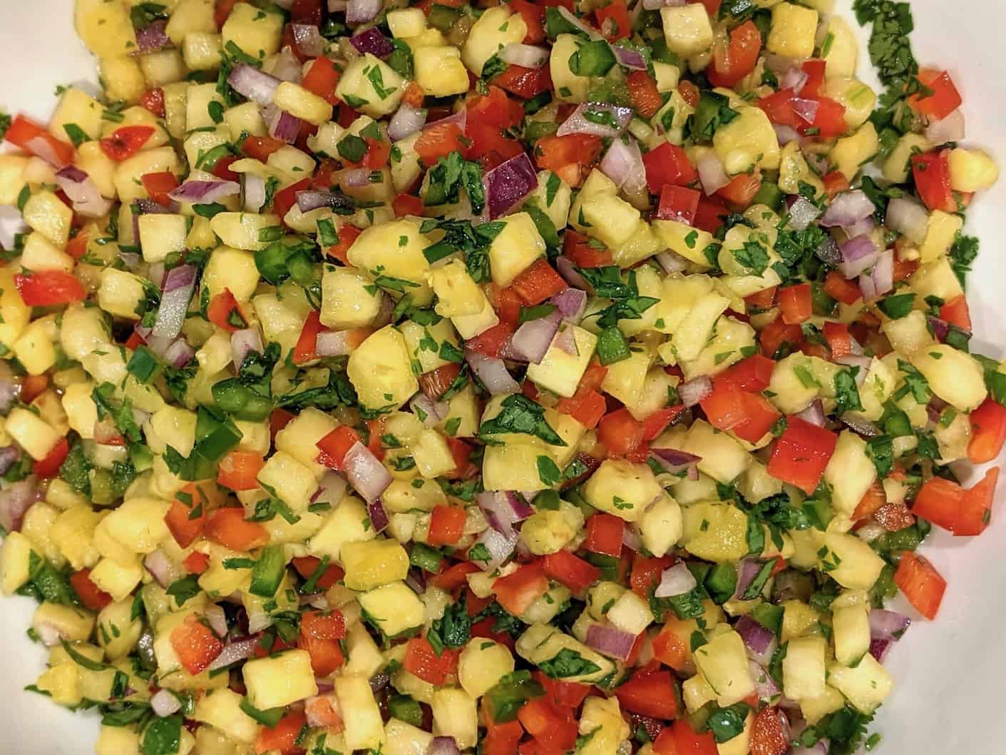 spicy pineapple salsa