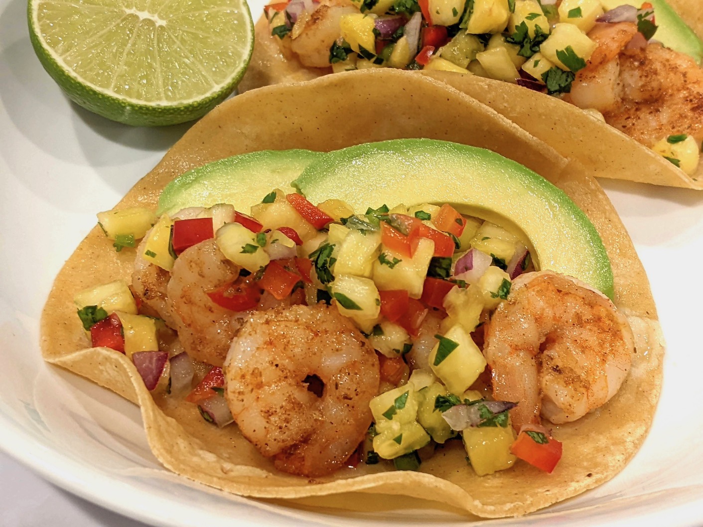 cajun shrimp tacos