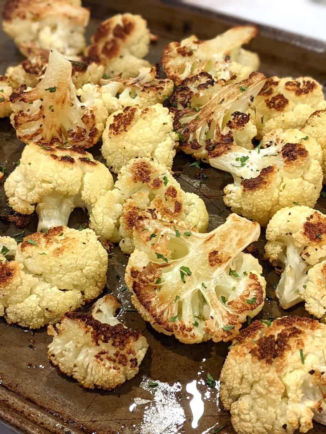 how to roast cauliflower in the oven