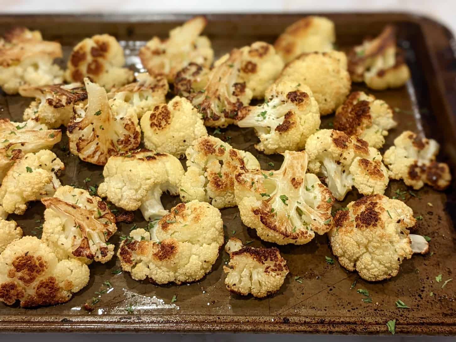 roasted cauliflower florets