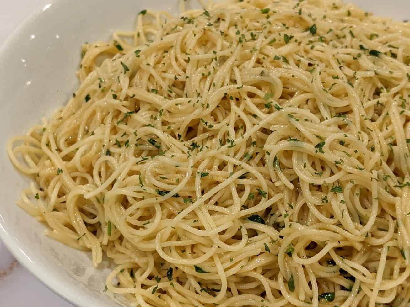angel hair pasta side dish