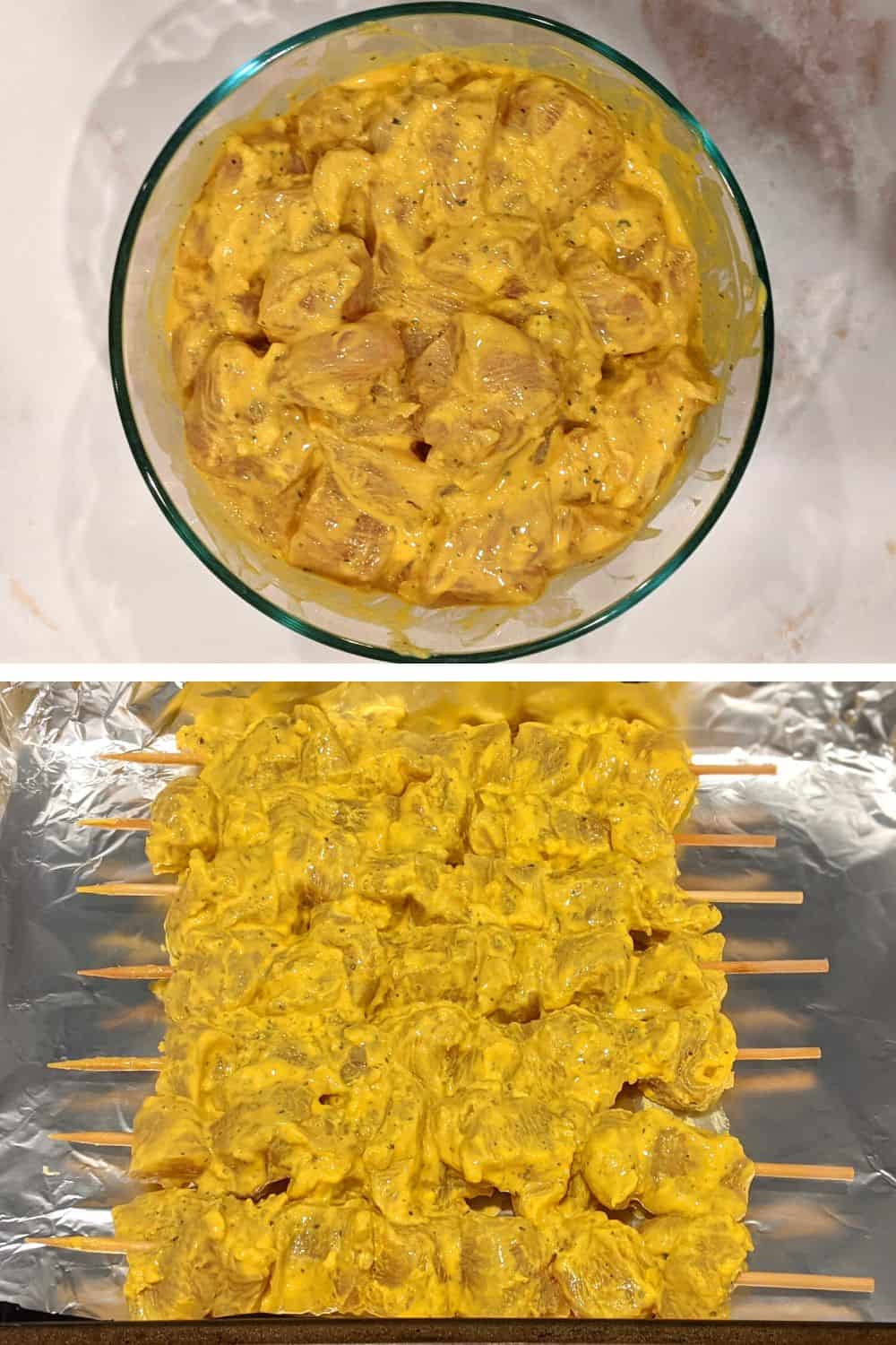 chicken kabob