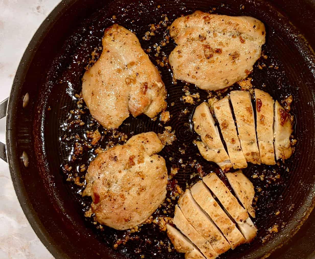 garlic butter chicken thighs