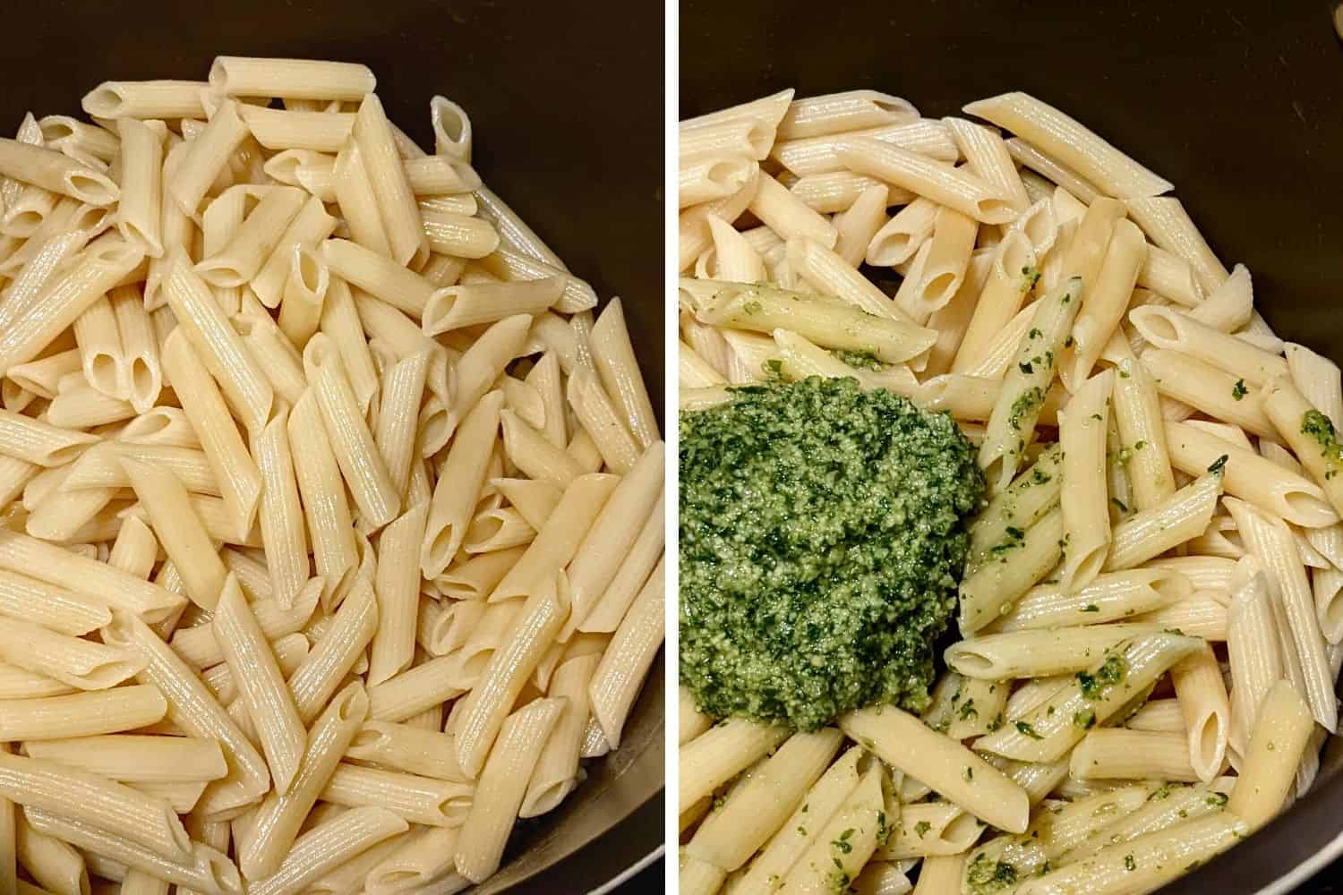 pesto penne