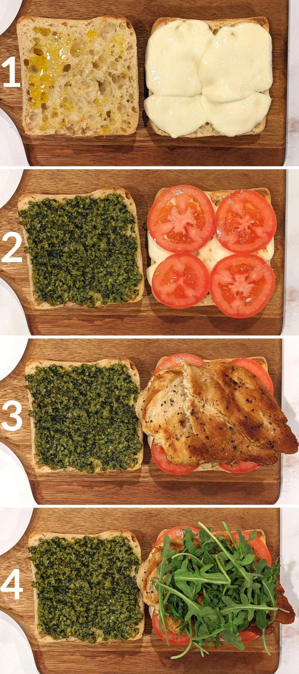 chicken pesto sandwich recipe
