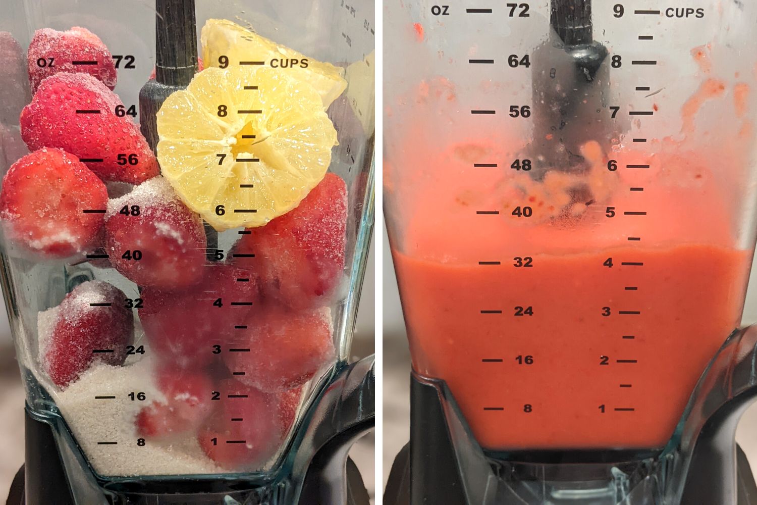 lemon strawberry dessert