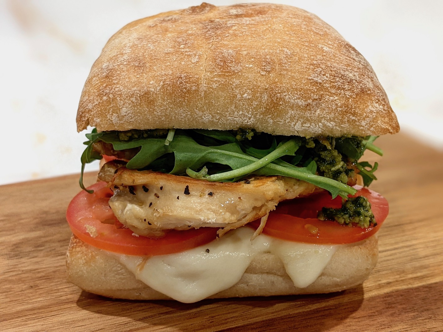 pesto sandwich recipe