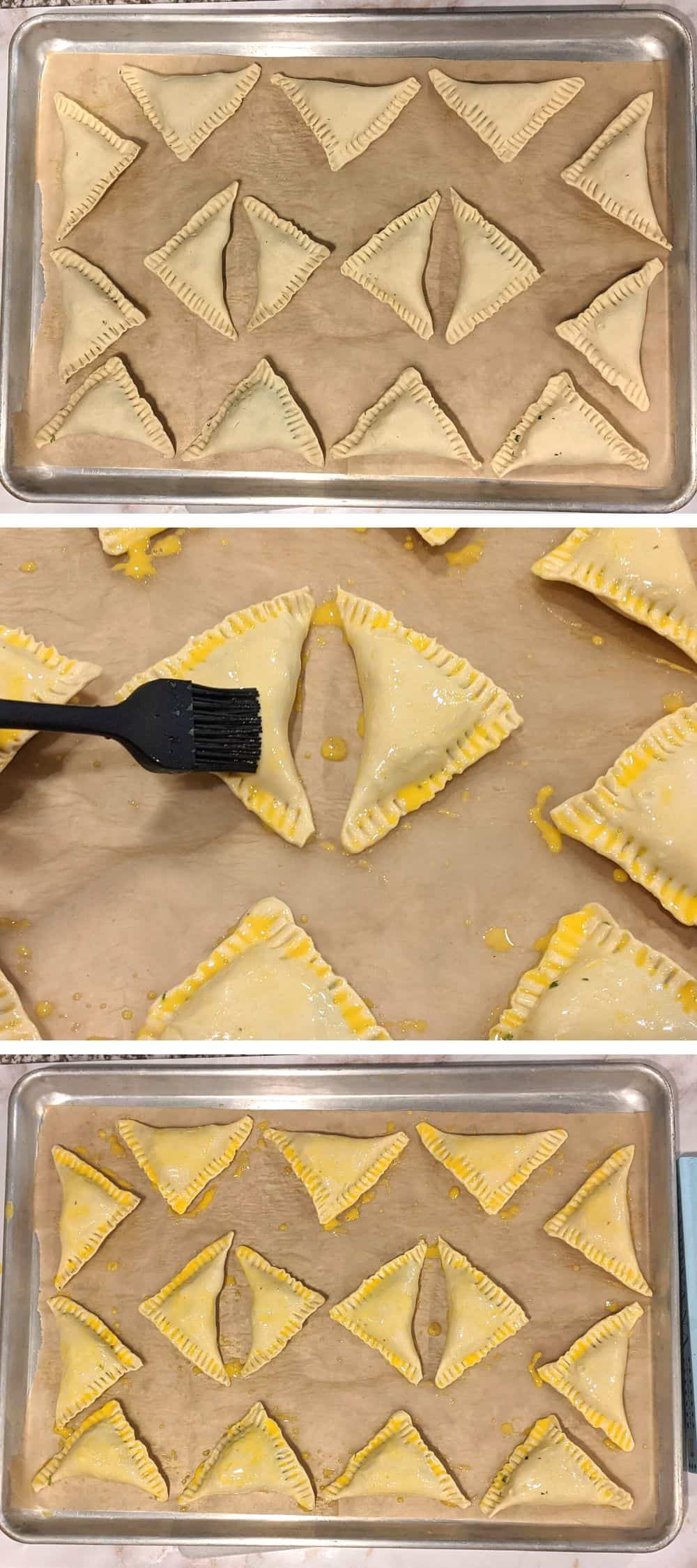 puff pastry spanakopita