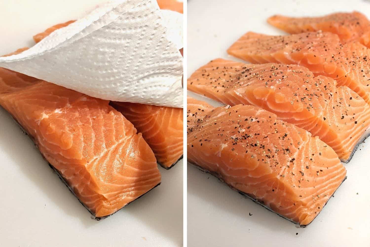 skillet salmon teriyaki