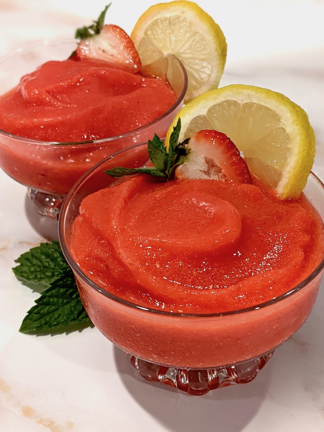 strawberry lemon slush