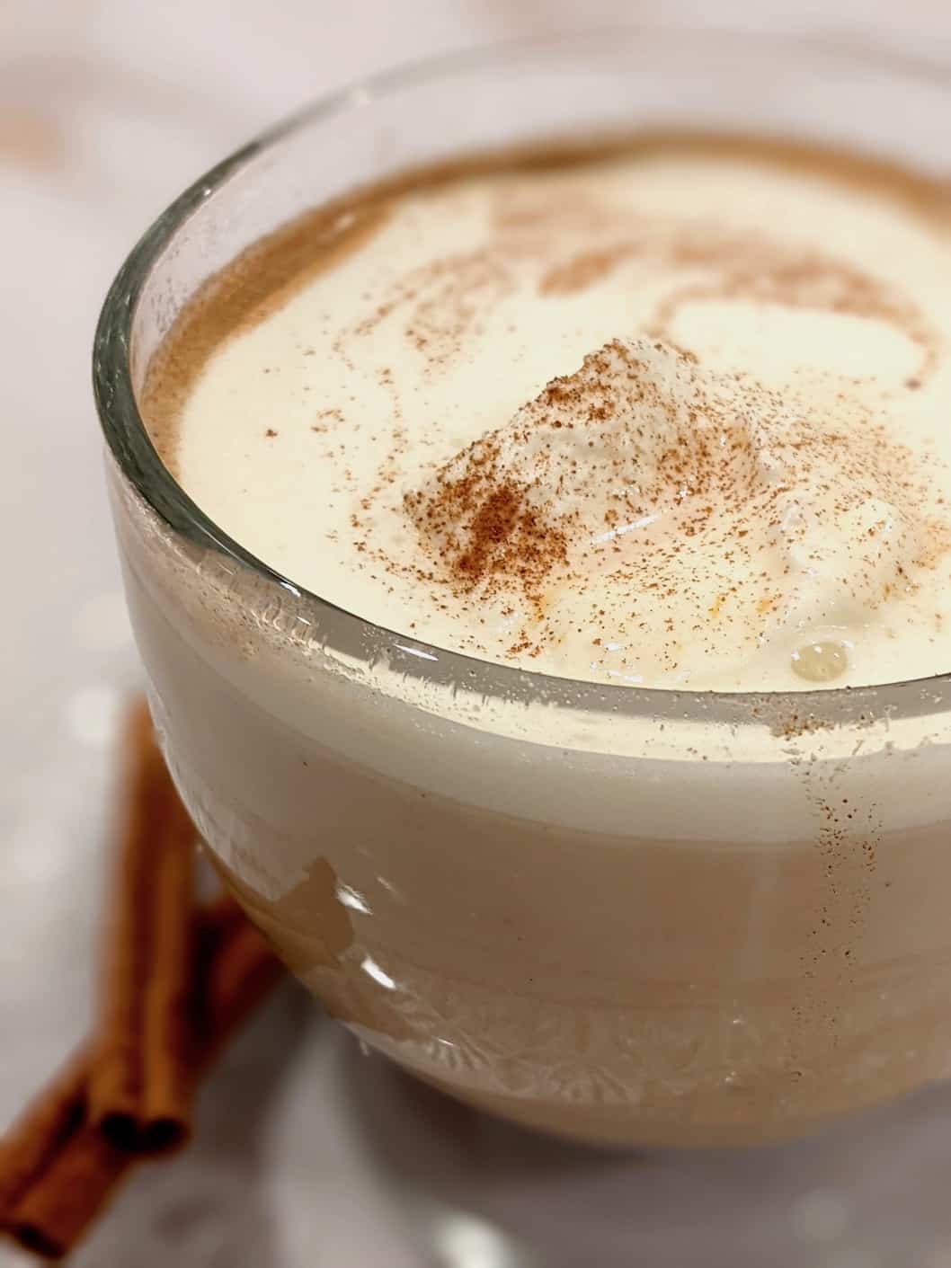 pumpkin spice chai latte