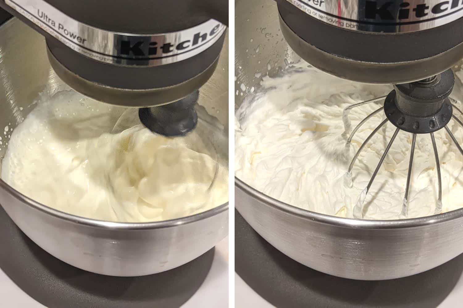 homemade whipped cream
